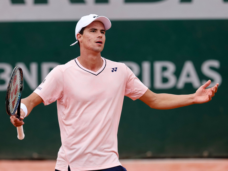 Daniel Altmaier durfte über einen Auftaktsieg jubeln. - Foto: Frank Molter/dpa