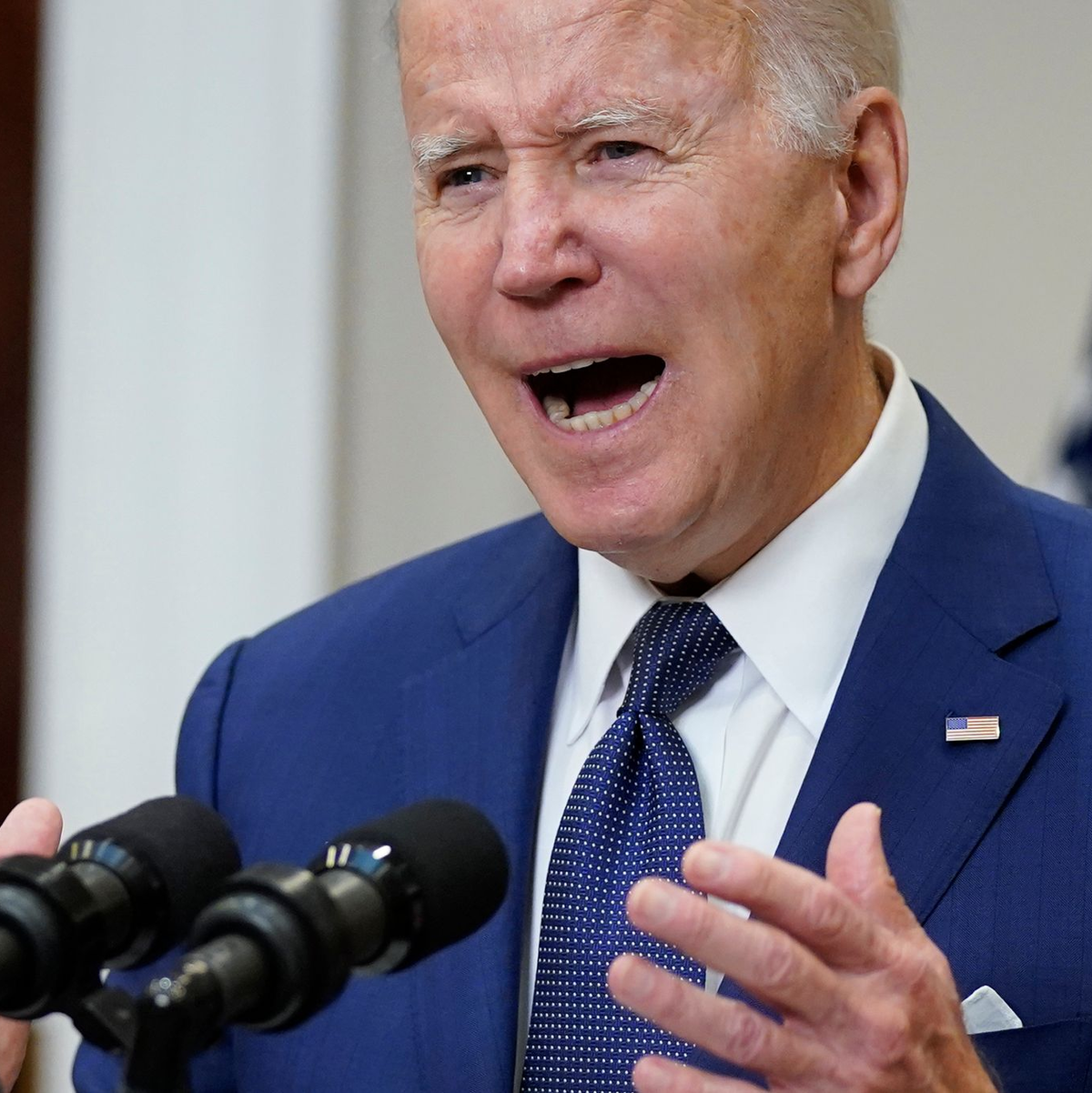 Biden scheint dem Narrativ der vergangenen Woche entgegenwirken zu wollen, er sei dem Wahlkampf körperlich nicht mehr gewachsen. - Foto: Manuel Balce Ceneta/AP/dpa