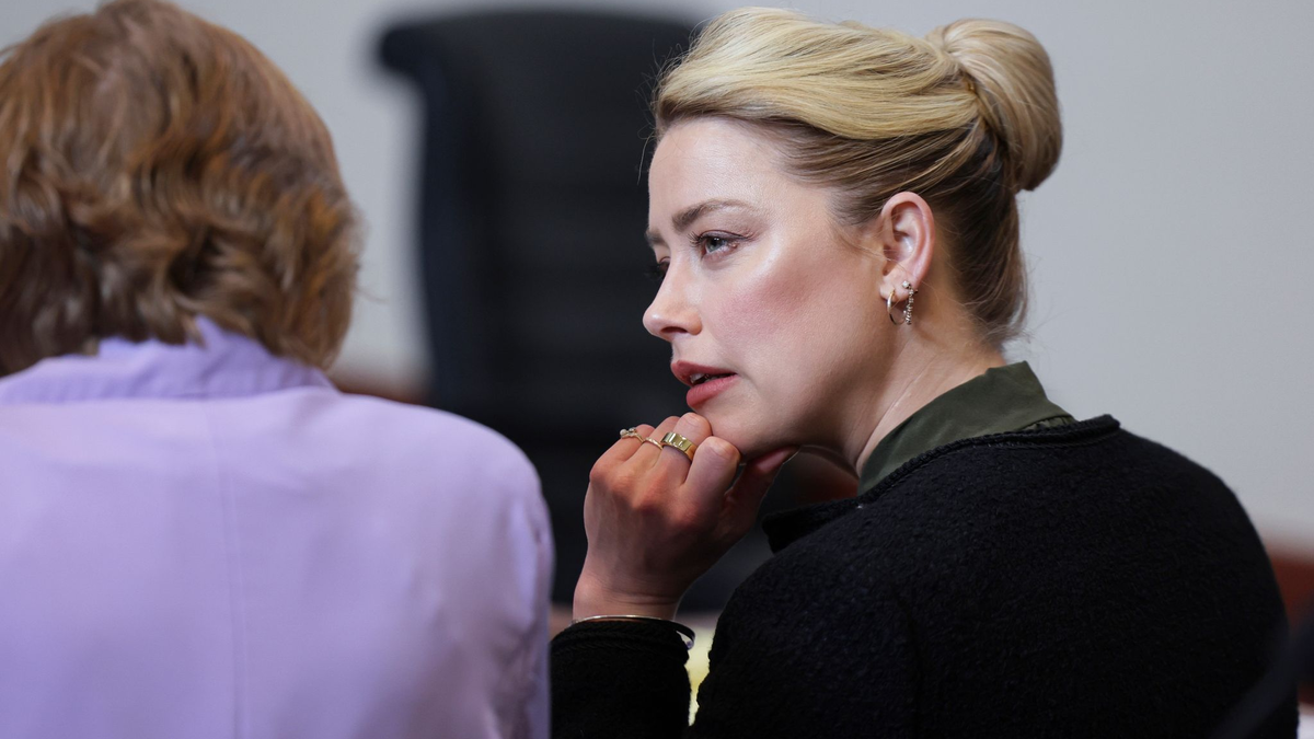 Allen Grund zum Glück: Amber Heard - Foto: Evelyn Hockstein/Pool Reuters/AP/dpa