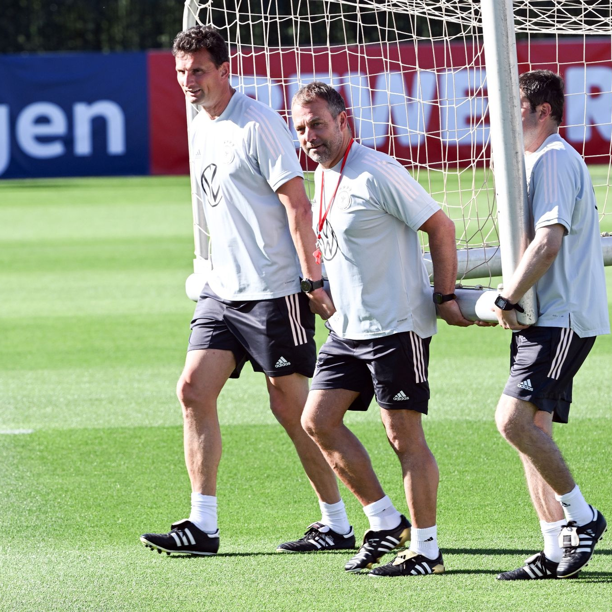 Zwei England-Profis von Nagelsmann: Füllkrug (l.) muss wieder passen, Havertz (r.) ist wieder fit.  - Foto: Federico Gambarini/dpa