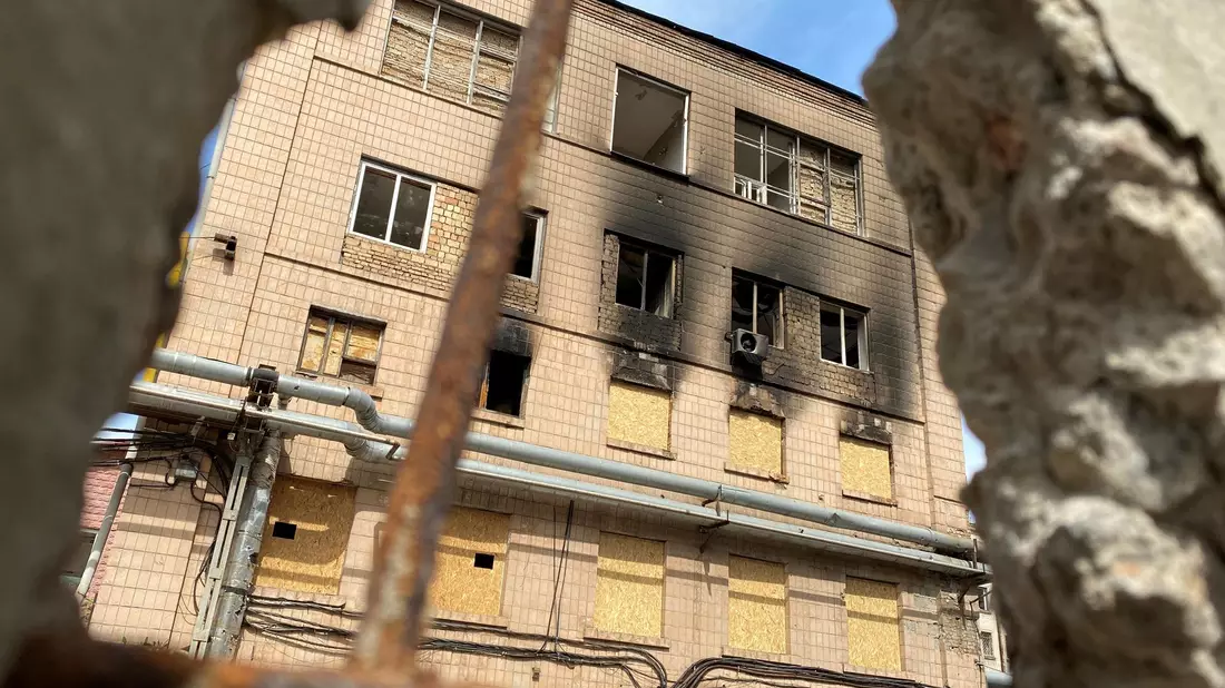 Die ukrainische Hauptstadt Kiew wurde am Morgen zum Ziel eines russischen Raketenangriffs. (Archivbild) - Bild: Ulf Mauder/dpa