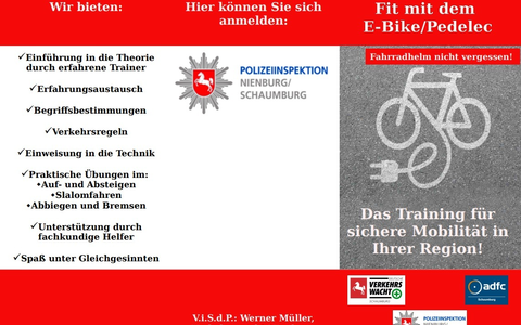 POL-NI: Fit mit dem Pedelec in Rinteln bei der Feuerwehr (Seetorstraße) - Foto: presseportal.de