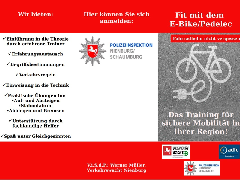 POL-NI: Fit mit dem Pedelec in Rinteln bei der Feuerwehr (Seetorstraße) - Foto: presseportal.de