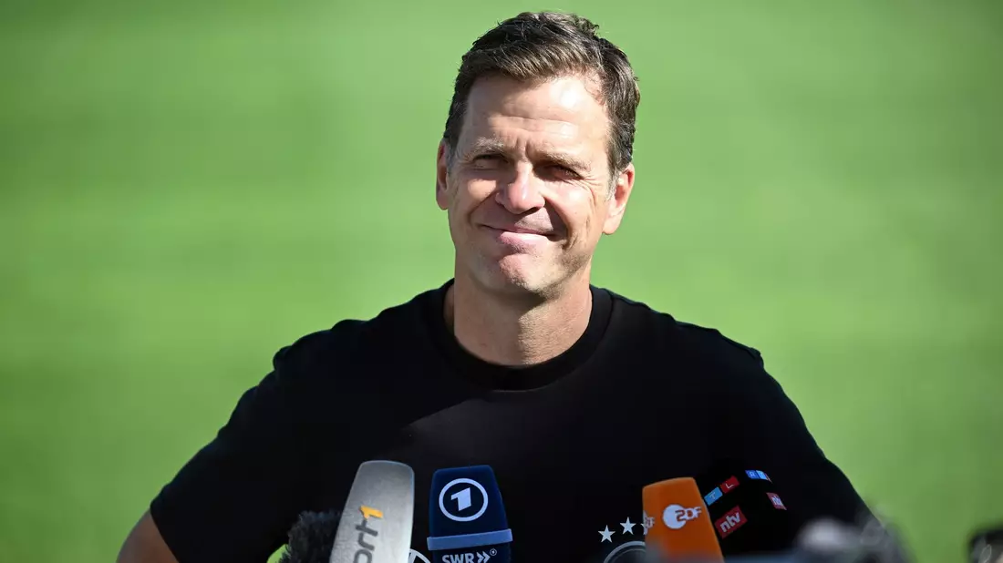 Oliver Bierhoff arbeitet inzwischen als Berater beim amerikanischen Football-Team New England Patriots. - Bild: Federico Gambarini/dpa