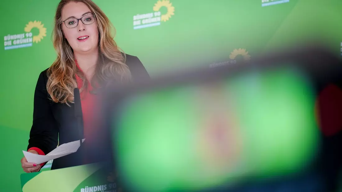 Grünen-Fraktionschefin Katharina Dröge fordert mehr Tempo in Sachen bezahlbare Mieten. - Bild: Kay Nietfeld/dpa