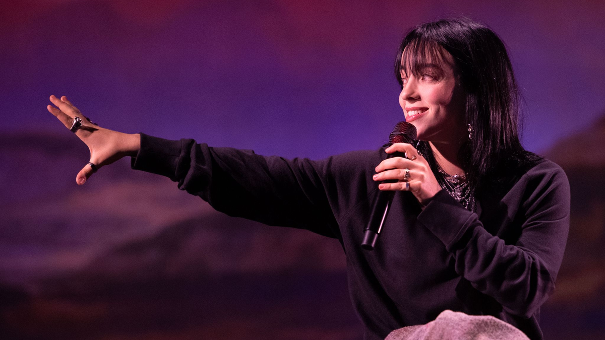 «Wir haben diesen Song für Barbie gemacht und es bedeutet mir absolut die Welt», begeistert sich Popstar Billie Eilish. - Foto: Marius Becker/dpa