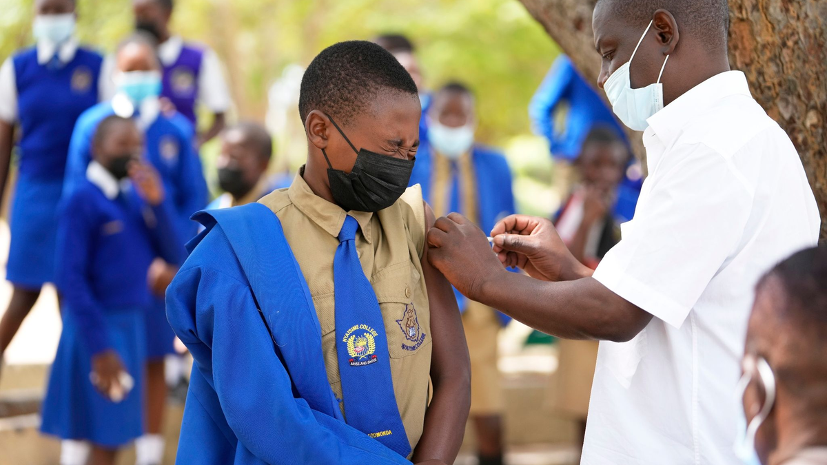 Wahlplakate werben in Simbabwes Hauptstadt Harare für die Kandidaten in der Präsidenten- und Parlamentswahl. Amtsinhaber Emmerson Mnangagwa steht wegen Gängelung der Opposition in der Kritik. - Foto: Tsvangirayi Mukwazhi/AP/dpa