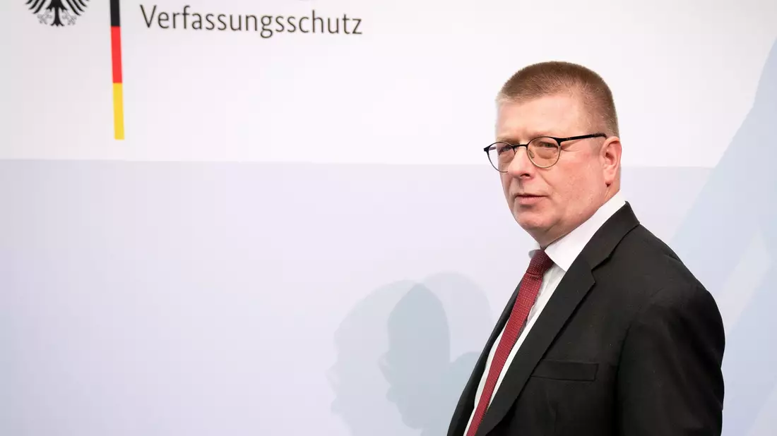 Der Präsident des Bundesamts für Verfassungsschutz: Thomas Haldenwang. - Bild: Kay Nietfeld/dpa