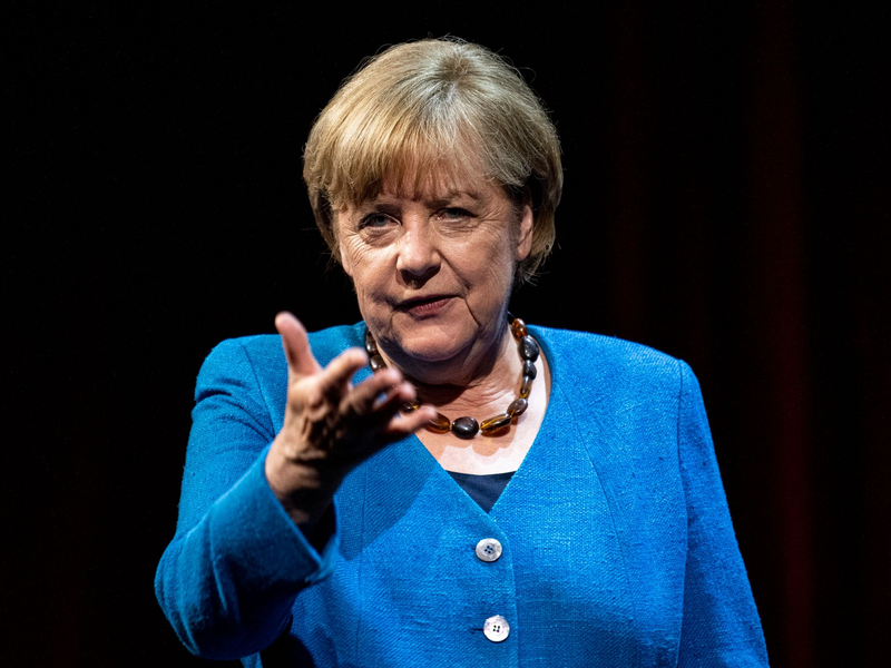 Die ehemalige Bundeskanzlerin Angela Merkel. - Foto: Fabian Sommer/dpa