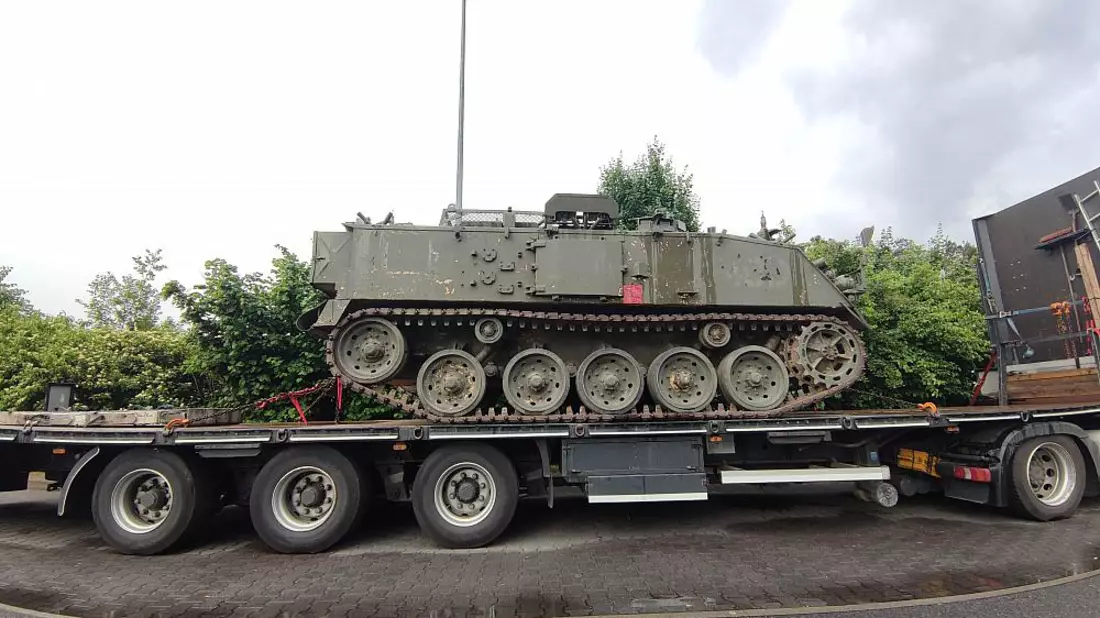 Panzer auf Lkw - Bild: ?ber dts Nachrichtenagentur