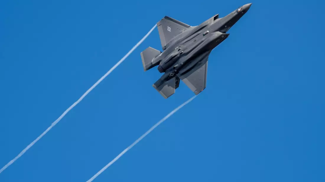 Diese F-35-Jets sollen in Büchel stationiert werden. (Archivfoto) - Bild: Harald Tittel/dpa