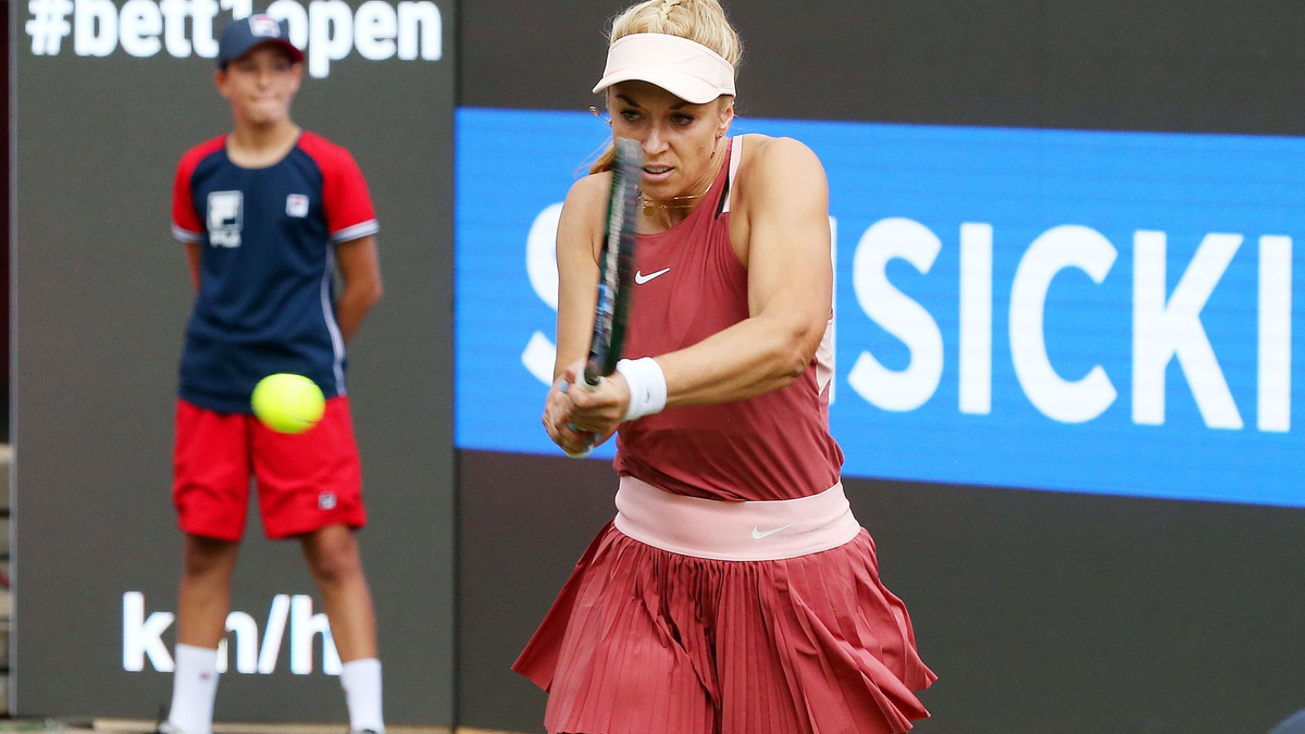 Für ihr Comeback will sich Sabine Lisicki so viel Zeit wie nötig nehmen. - Foto: Wolfgang Kumm/dpa