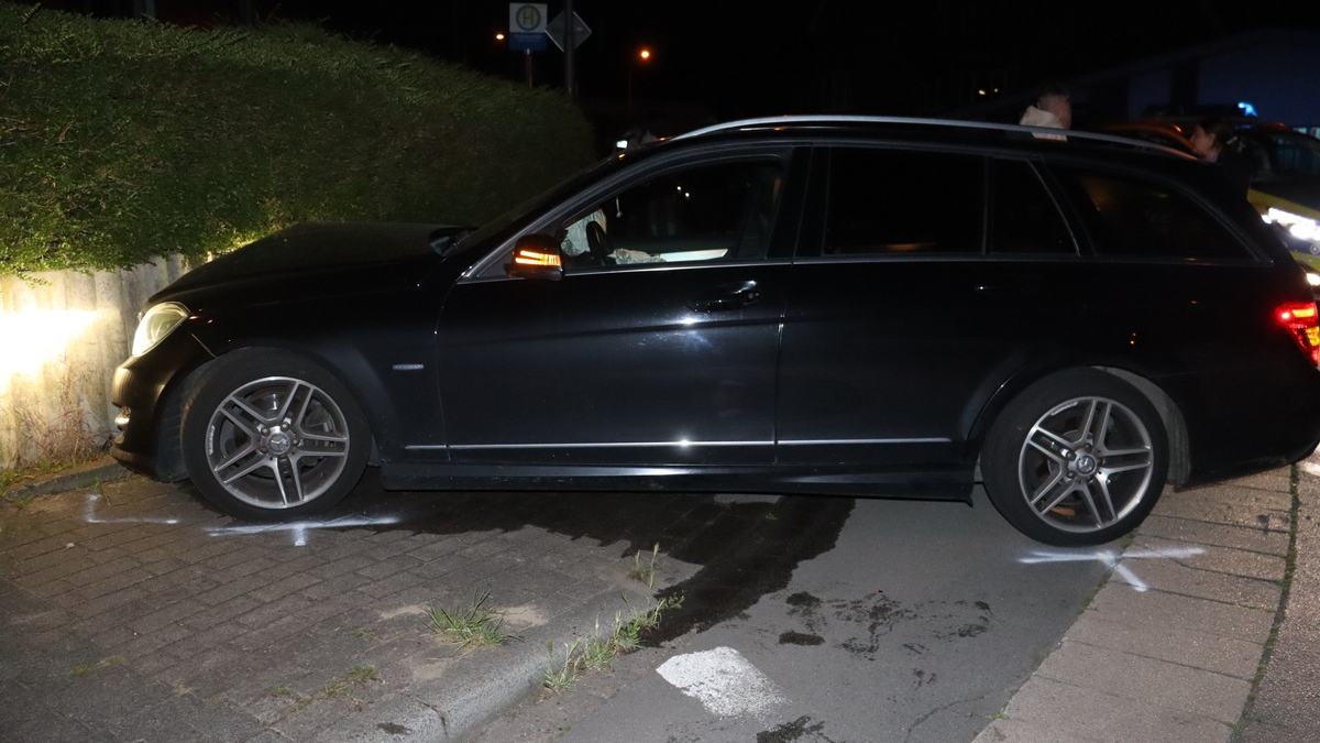 POL-HF: Verkehrsunfall - 65-Jähriger leicht verletzt - Foto: presseportal.de