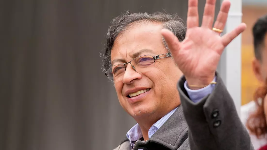 Der kolumbianische Präsident Gustavo Petro. Sein Sohn Nicolás wurde im Rahmen einer Geldwäscheuntersuchung verhaftet. - Bild: Fernando Vergara/AP/dpa