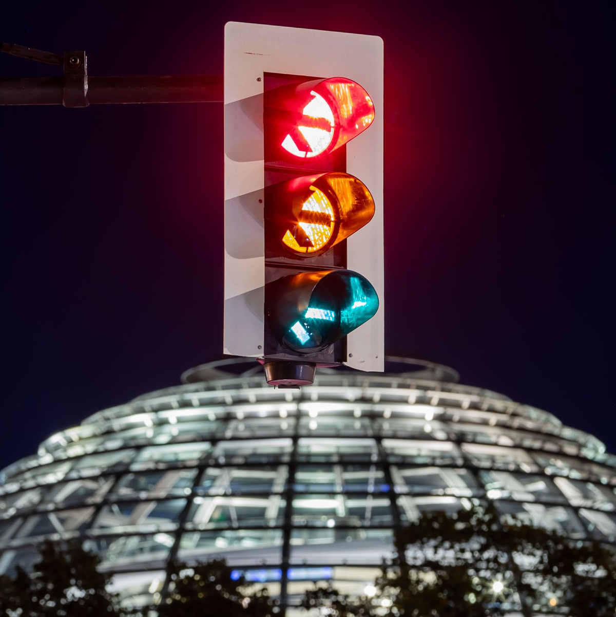 Soll die FDP noch mit der SPD und den Grünen regieren? Eine Initiative will die Mitglieder der Liberalen befragen lassen. - Foto: Christoph Soeder/dpa
