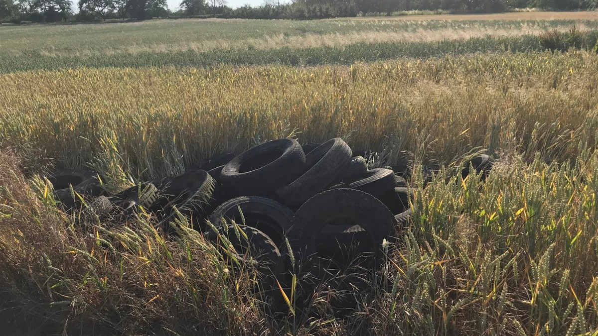 FW-AUR: Feuer droht Gebäude zu zerstören - Foto: presseportal.de