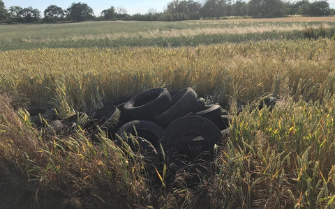 FW-AUR: Feuer droht Gebäude zu zerstören - Foto: presseportal.de
