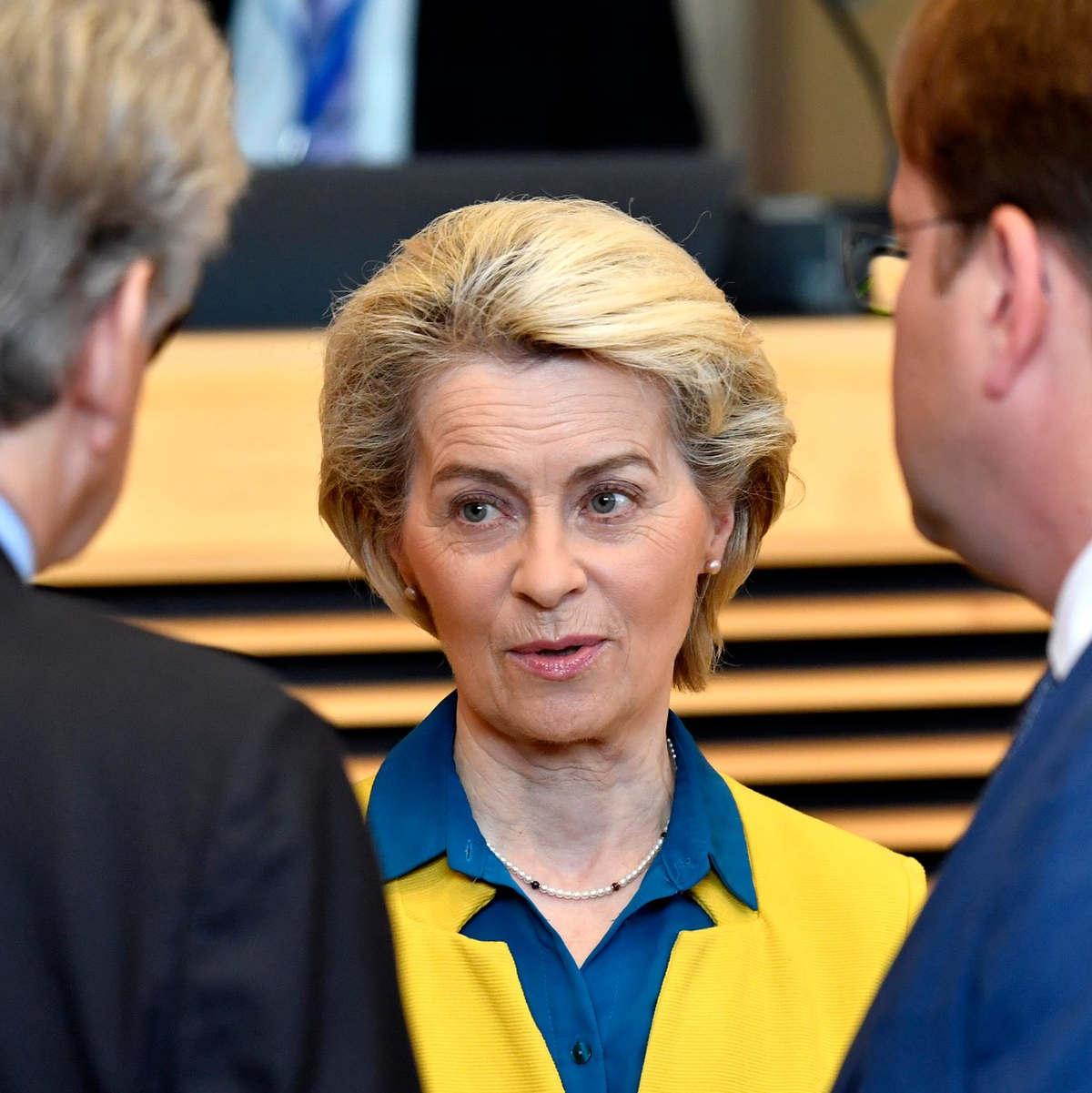 Hofft weiter auf Verhandlungen: EU-Kommissionspräsidentin Ursula von der Leyen. (Archivbild) - Foto: Geert Vanden Wijngaert/AP/dpa