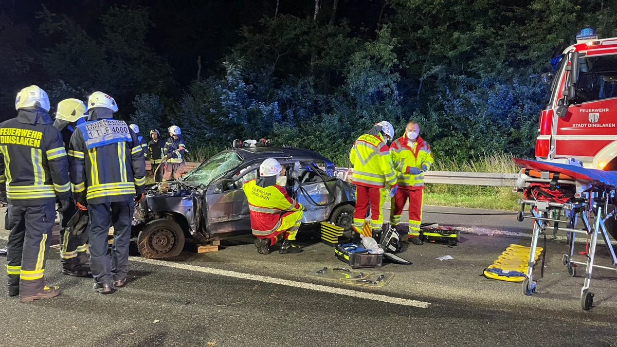 POL-PIKIR: Verkehrsunfall mit überschlagenem PKW - Foto: presseportal.de