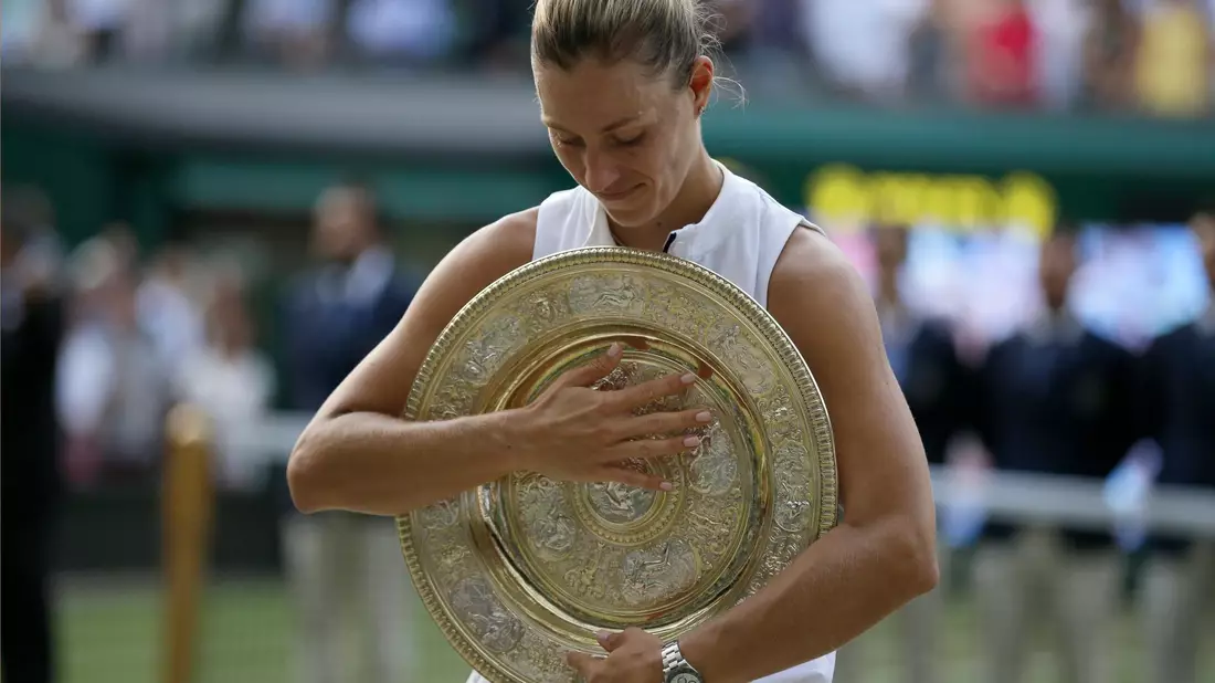 Wimbledon war immer Angelique Kerbers Lieblingsturnier. - Bild: Tim Ireland/AP/dpa