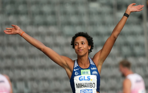 Spricht offen über das Thema Rassismus: Malaika Mihambo. - Foto: Soeren Stache/dpa