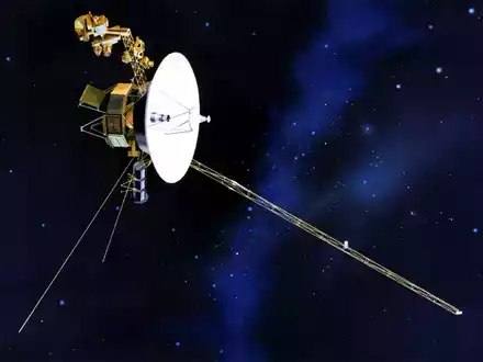Kein anderes menschengemachtes Objekt ist so weit von Erde weg wie die «Voyager»-Zwillinge. (Archivbild) - Foto: NASA/dpa