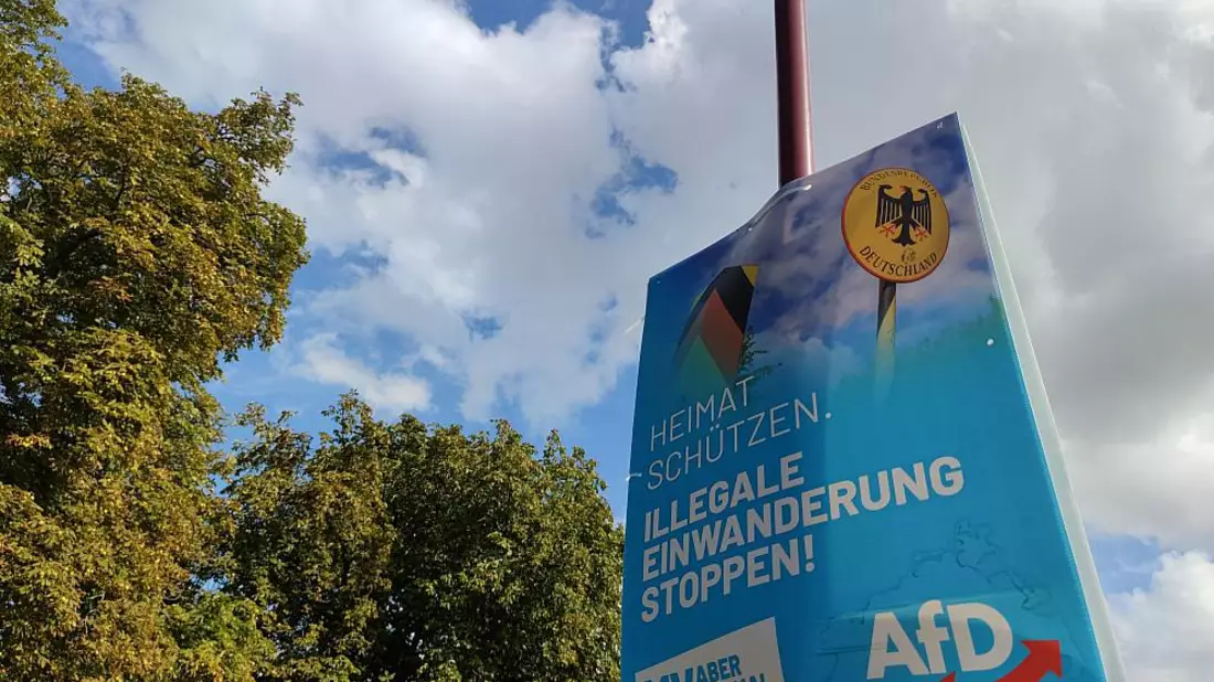 AfD-Plakat zur Landtagswahl Mecklenburg-Vorpommern 2021 - Bild: ?ber dts Nachrichtenagentur