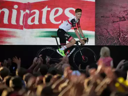Tadej Pogacar meldete sich bei der Tour eindrucksvoll zurück. - Foto: Daniel Cole/AP/dpa