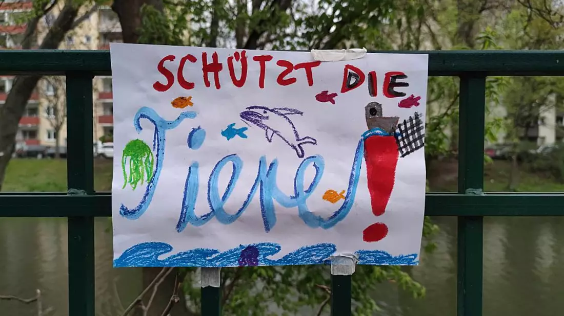 Tierschutz-Plakat - Bild: ?ber dts Nachrichtenagentur