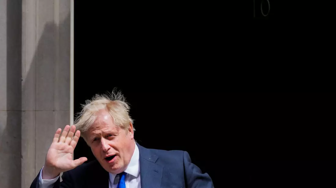 Russland, China, Ukraine-Krieg - Boris Johnson will über alles reden. - Bild: Frank Augstein/AP/dpa