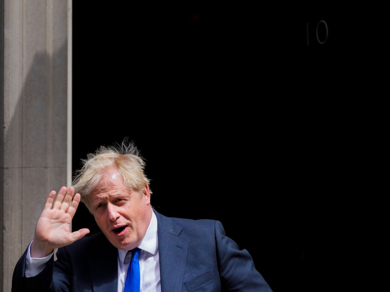 Russland, China, Ukraine-Krieg - Boris Johnson will über alles reden. - Foto: Frank Augstein/AP/dpa