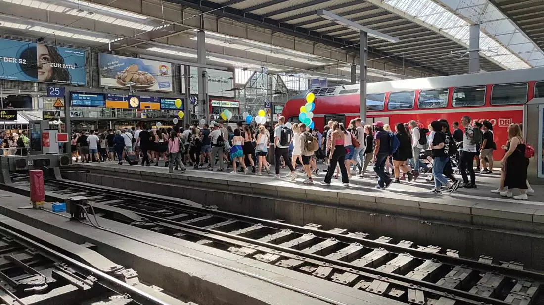 Andrang im Regionalverkehr im Sommer 2022 - Bild: ?ber dts Nachrichtenagentur