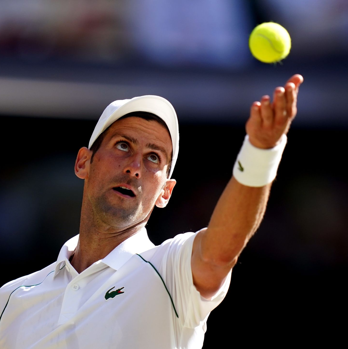 Der Serbe gewann im Viertelfinale gegen den Russen Andrej Rubljow mit 4:6, 6:1, 6:4, 6:3 - Foto: Adam Davy/PA Wire/dpa