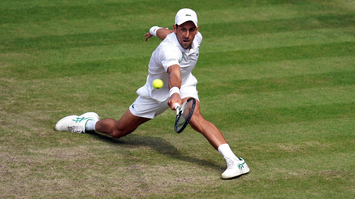 Steht im Wimbledon-Viertelfinale: Novak Djokovic. - Foto: John Walton/PA Wire/dpa