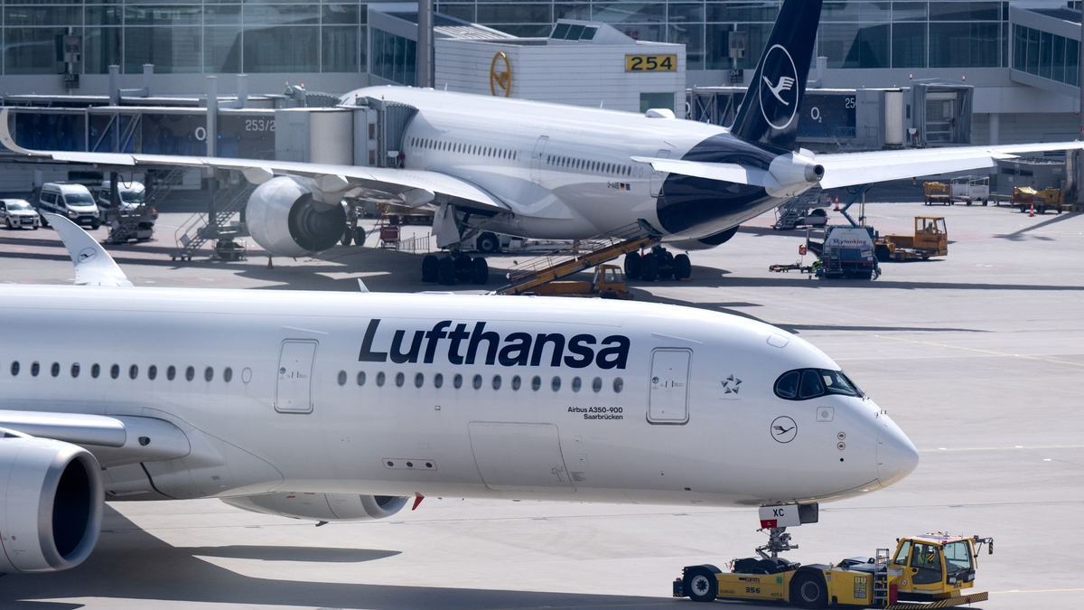 Die Gewerkschaft Verdi ruft das Lufthansa-Bodenpersonal zu einem Warnstreik auf. - Foto: Sven Hoppe/dpa