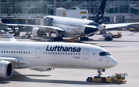 Die Gewerkschaft Verdi ruft das Lufthansa-Bodenpersonal zu einem Warnstreik auf. - Foto: Sven Hoppe/dpa