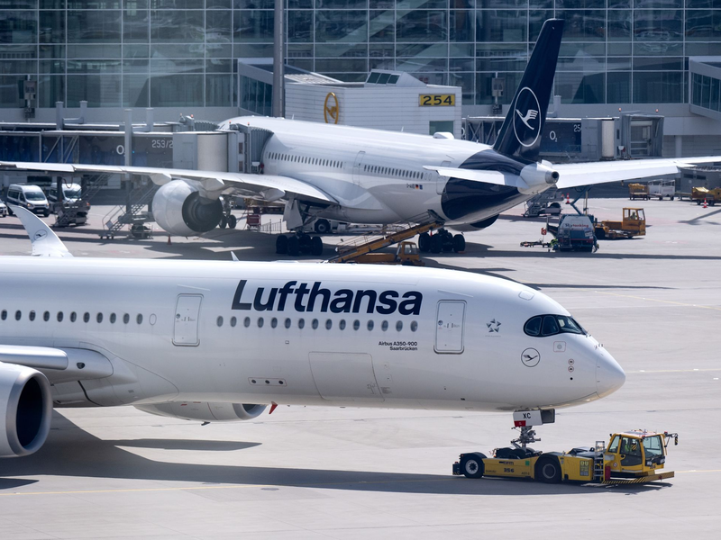 Die Gewerkschaft Verdi ruft das Lufthansa-Bodenpersonal zu einem Warnstreik auf. - Foto: Sven Hoppe/dpa
