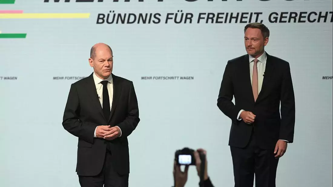 Olaf Scholz und Christian Lindner - Bild: ?ber dts Nachrichtenagentur