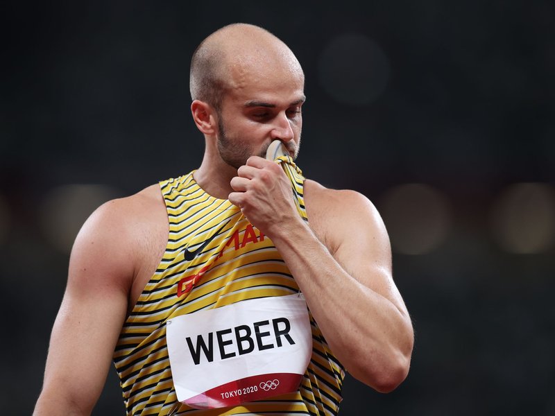 Speerwerfer Julian Weber verpasste den EM-Titel. - Foto: Oliver Weiken/dpa