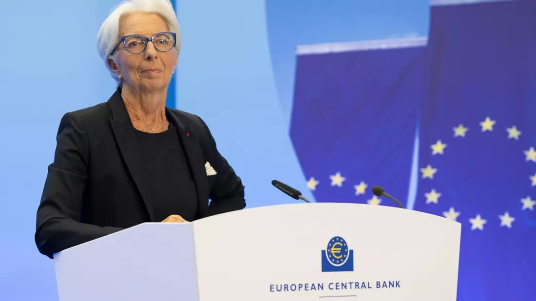 Christine Lagarde, Präsidentin der Europäischen Zentralbank (EZB). - Bild: Boris Roessler/dpa