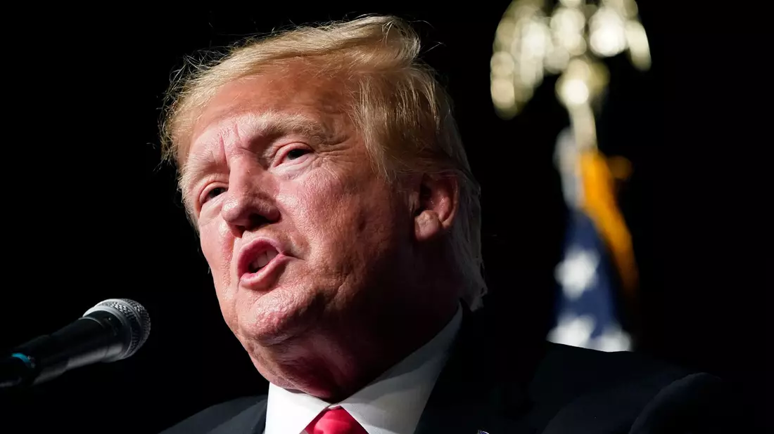 Ex-Präsident Donald Trump bei einer Wahlkampfveranstaltung in Las Vegas. - Bild: John Locher/AP/dpa