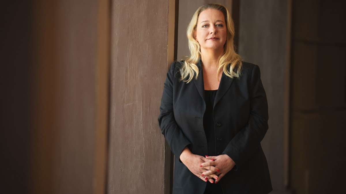 Die künstlerische Leiterin und Geschäftsführerin der Bayreuther Festspiele, Katharina Wagner im Festspielhaus. (Archivbild) - Foto: Nicolas Armer/dpa