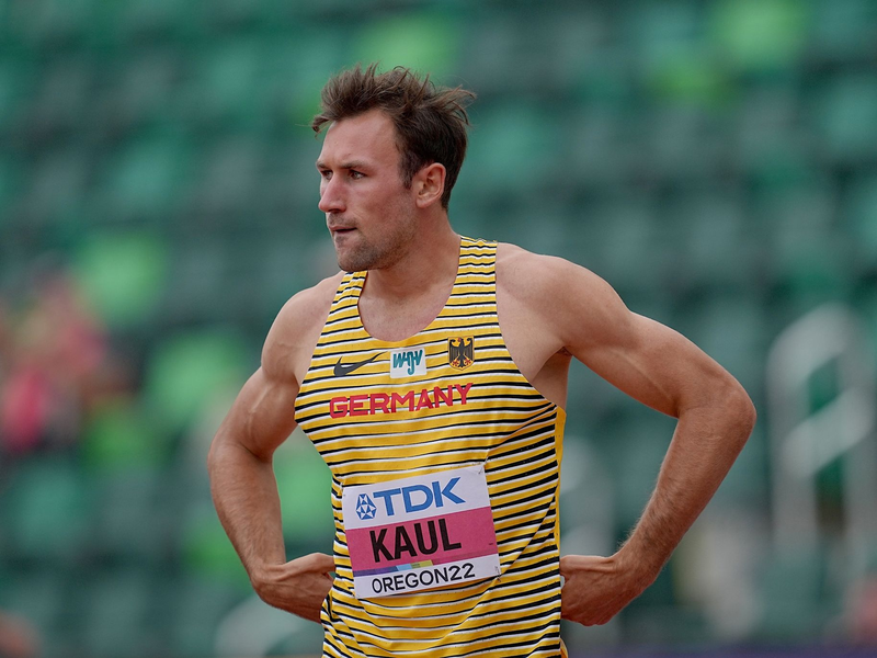 Kam in Rom auf Platz vier: Niklas Kaul. - Foto: Michael Kappeler/dpa