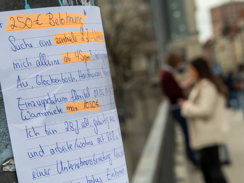 Besonders hoch ist die Miete in München. (Archivbild) - Foto: Peter Kneffel/dpa