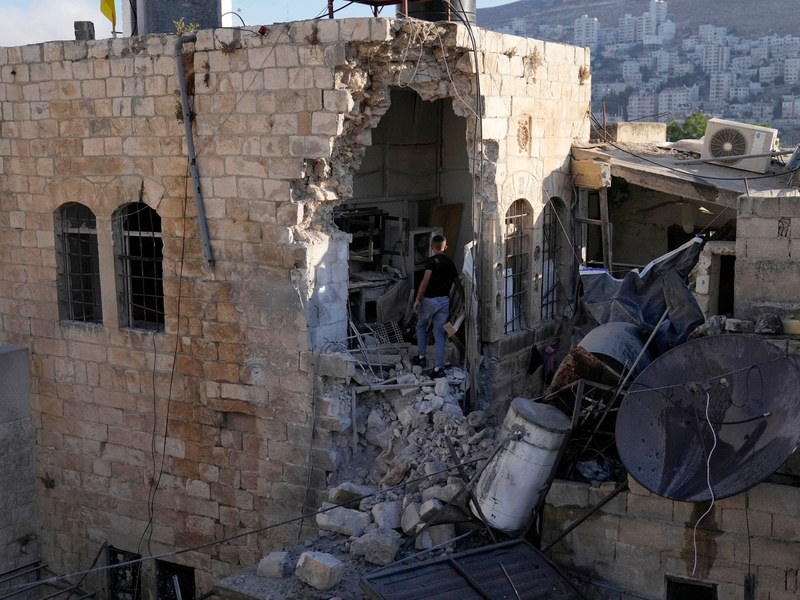 Die Lage im Westjordanland ist höchst angespannt. - Foto: Majdi Mohammed/AP/dpa