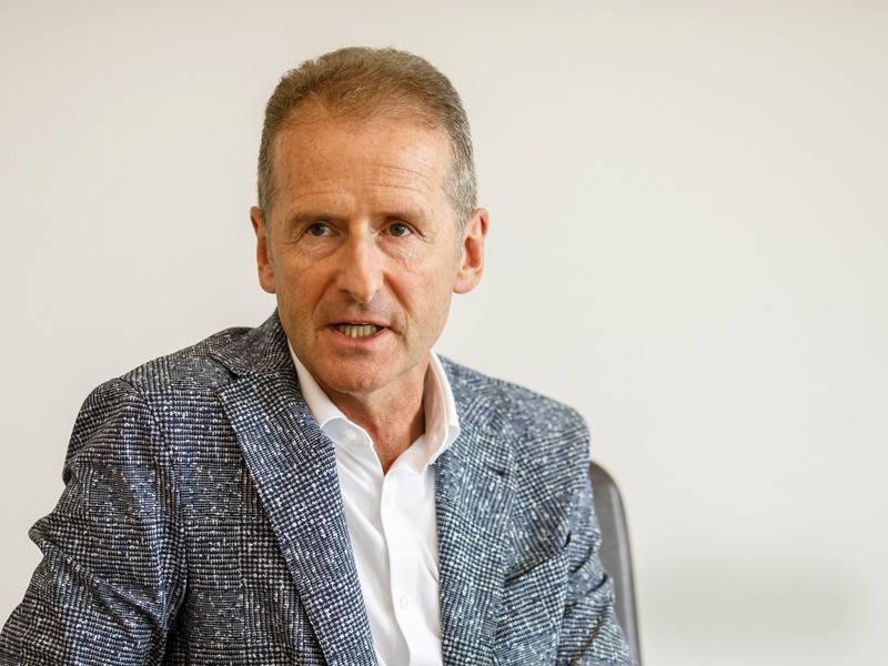 Ex-VW-Chef Herbert Diess sieht Chancen für die deutsche Autoindustrie. - Foto: Carsten Koall/dpa