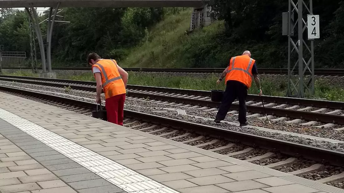 Gleisreinigung - Bild: ?ber dts Nachrichtenagentur