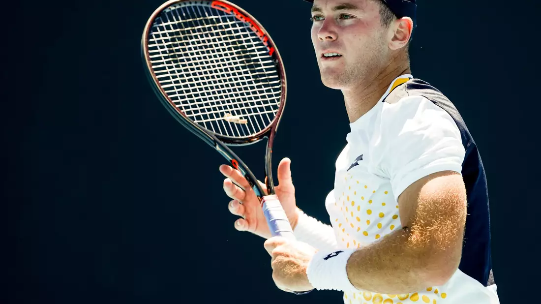 Dominik Koepfer hat sein Auftaktmatch in Paris verloren. - Bild: Frank Molter/dpa