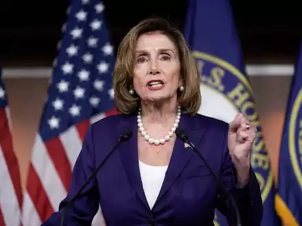 Auch Pelosi übt scharfe Kritik an Netanjahu. (Archivbild) - Foto: J. Scott Applewhite/AP/dpa