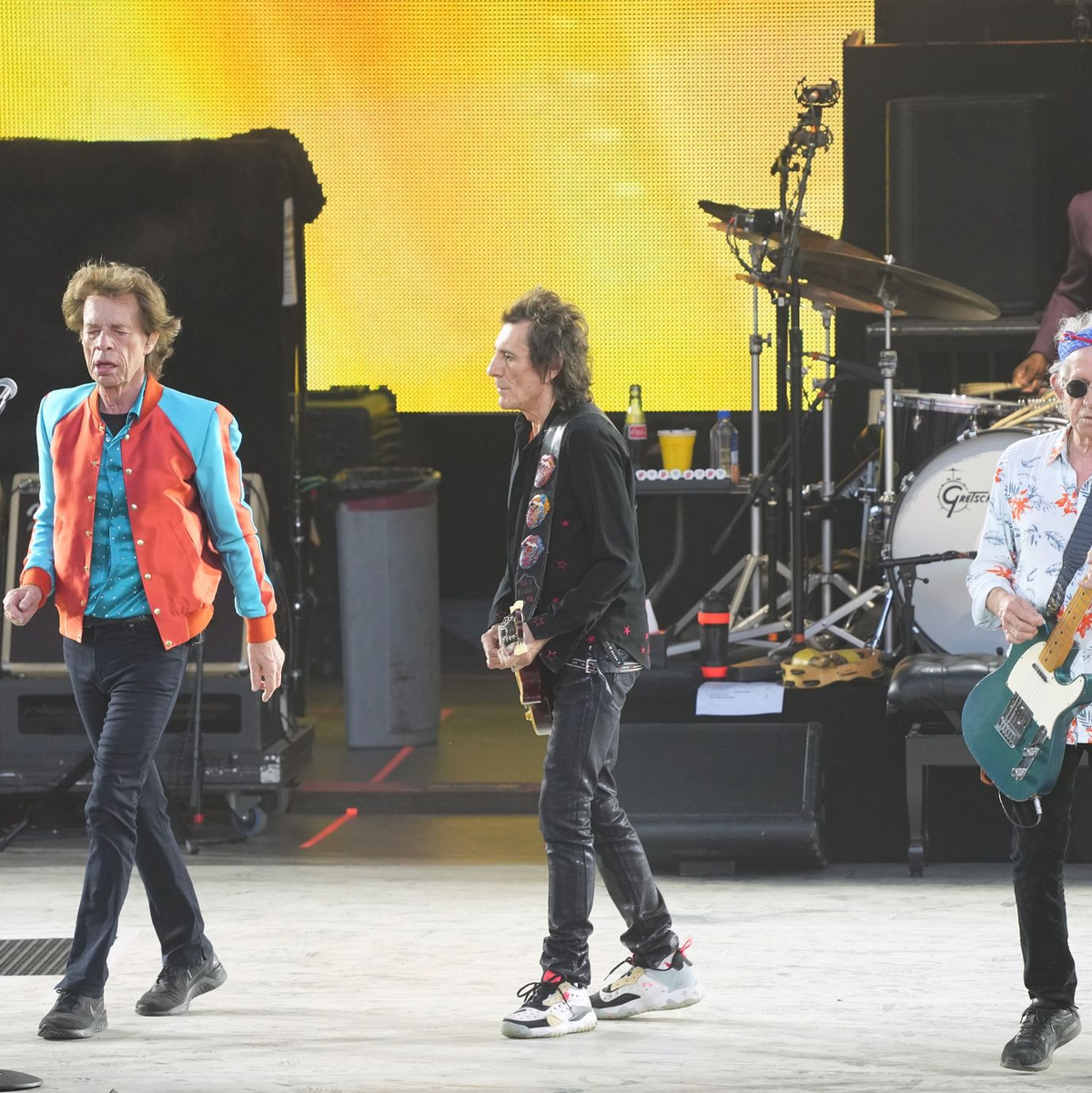 Die Stones kehren später öfter zurück - hier 2022. (Archivbild) - Foto: Soeren Stache/dpa